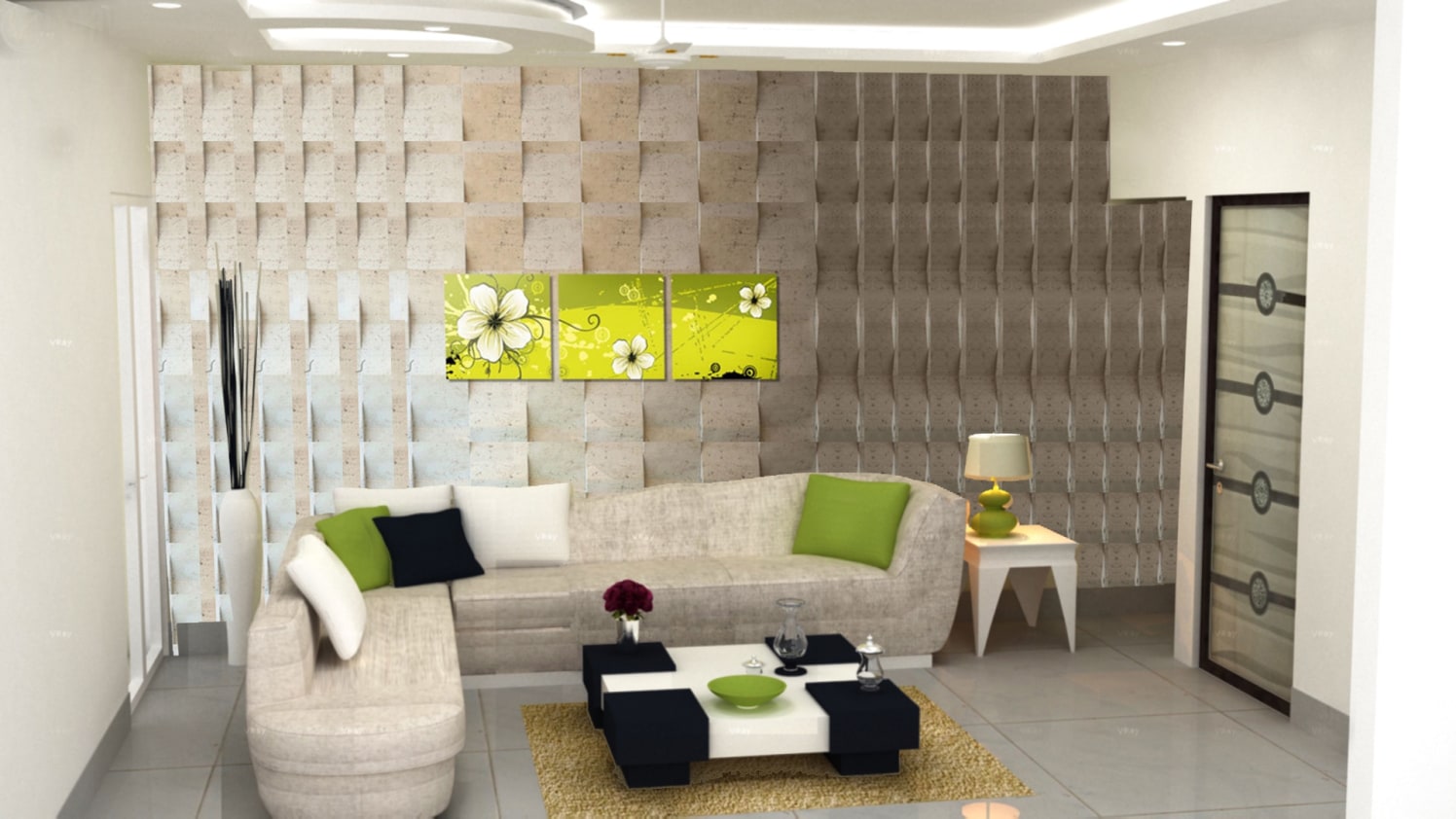 Contemporary living room! by The Midas Touch Interiors Living-room | Interior Design Photos & Ideas