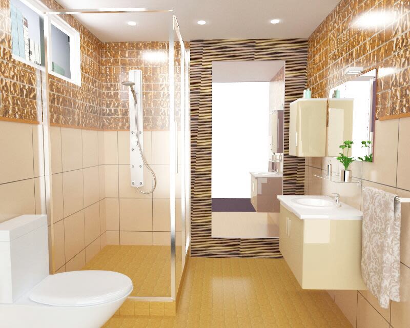 Contemporary bathroom design! by The Midas Touch Interiors Bathroom | Interior Design Photos & Ideas