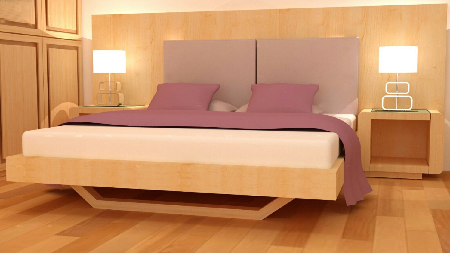 3D bedroom design by The Midas Touch Interiors Bedroom | Interior Design Photos & Ideas