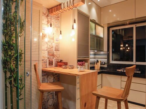 Open peninsula modular kitchen by Artistic Illusions Modular-kitchen Modern | Interior Design Photos & Ideas