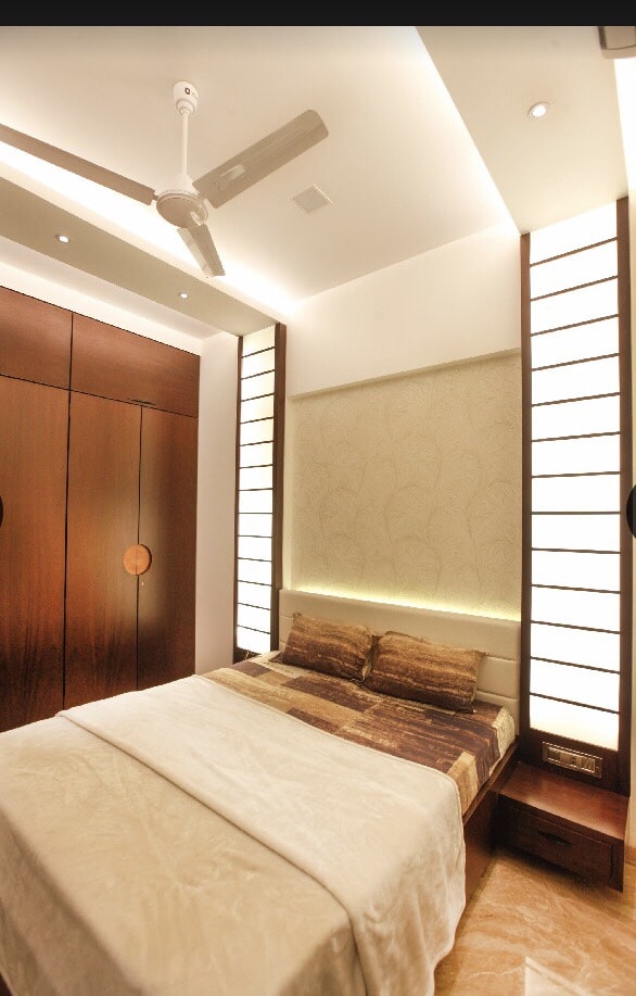 Elegant master bedroom decor by Artistic Illusions Bedroom Modern | Interior Design Photos & Ideas