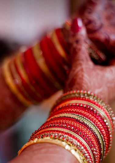 Red and Golden Bangles by Hazel Captures Wedding-photography | Weddings Photos & Ideas