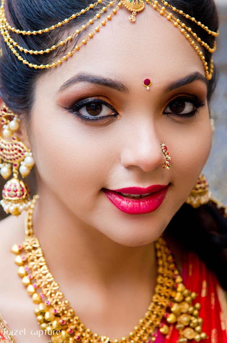 Bold Makeup Shot by Hazel Captures Wedding-photography | Weddings Photos & Ideas