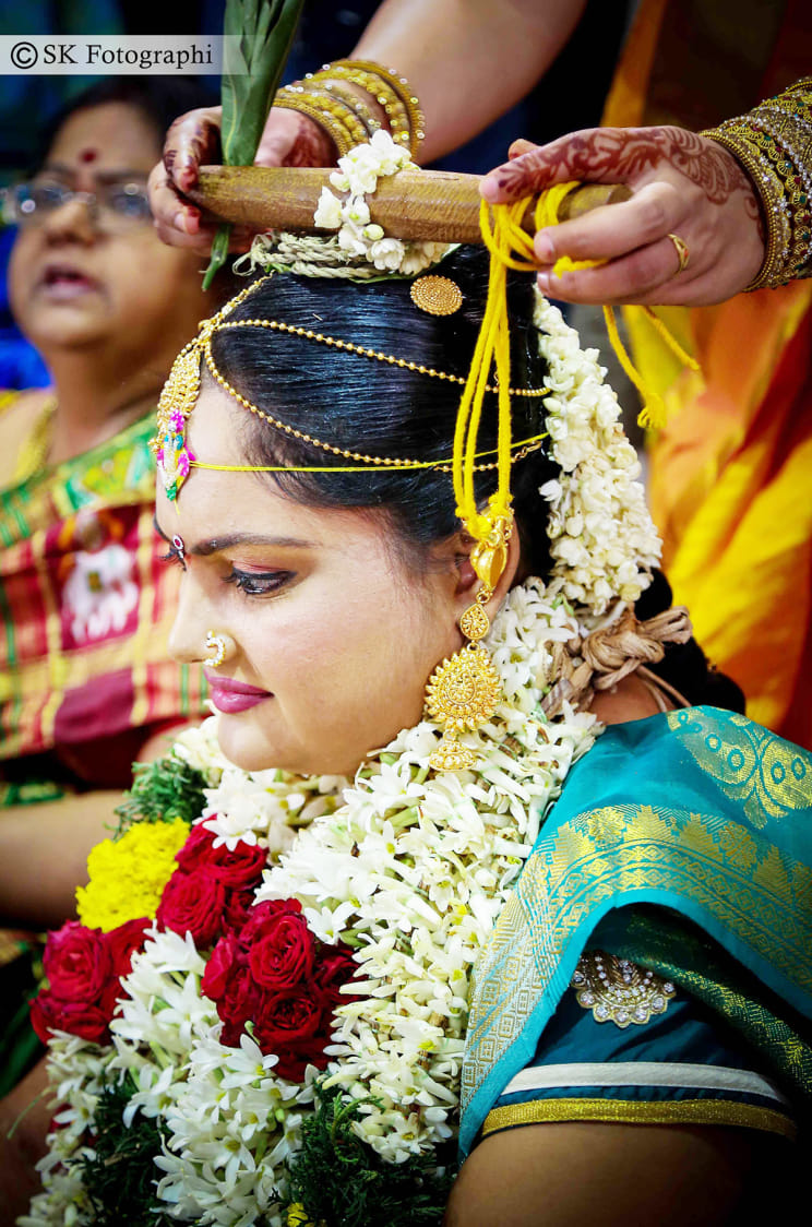 A candid shot of the bride by SK Fotographi Wedding-photography | Weddings Photos & Ideas