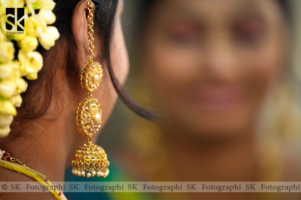 Elegant Ear Ring by SK Fotographi Wedding-photography | Weddings Photos & Ideas