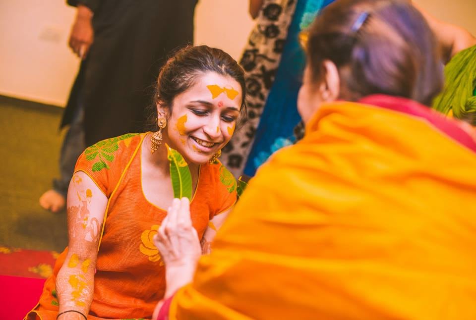 The haldi of a bride! by Kuntal Mukherjee Photography Wedding-photography | Weddings Photos & Ideas