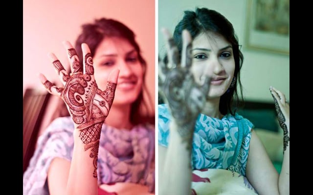 Peacock inspired heena! by Kuntal Mukherjee Photography Wedding-photography | Weddings Photos & Ideas