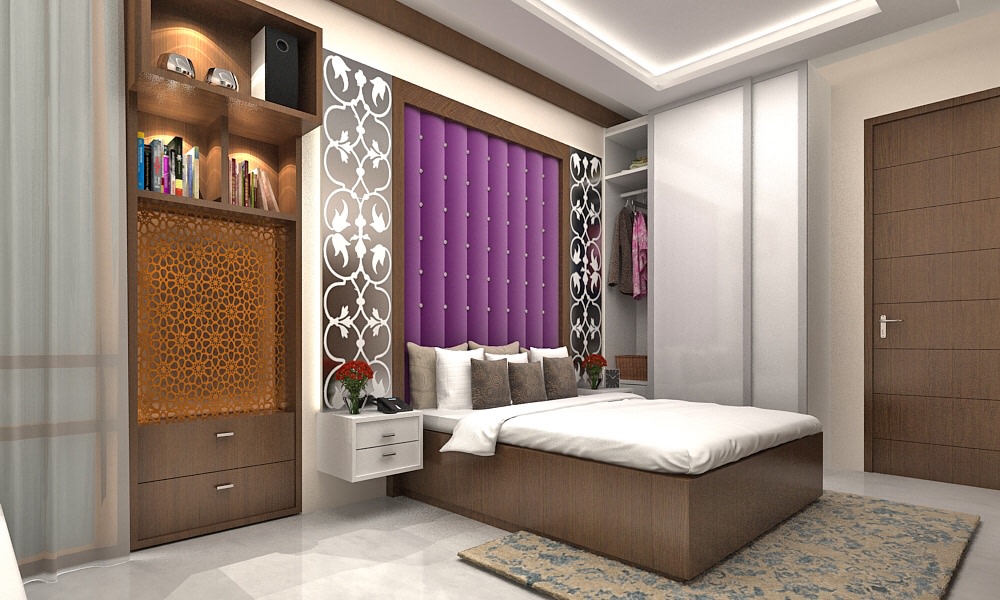 Elegant master bedroom by ShilpShala Bedroom Modern | Interior Design Photos & Ideas
