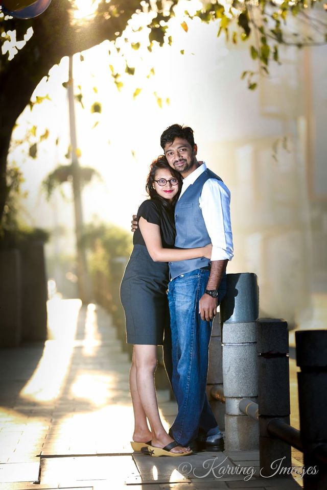 Bride and Groom To Be In a Candid Romantic Mood by Priyanka Wedding-photography | Weddings Photos & Ideas