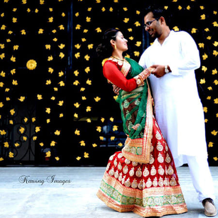 Dazzlling decor ideas for pre-wedding photoshoot by Karving Images Wedding-photography | Weddings Photos & Ideas