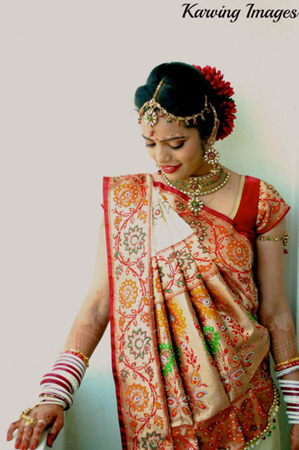 Resplendent bride in white lehenga with detailed motifs by Karving Images Wedding-photography | Weddings Photos & Ideas