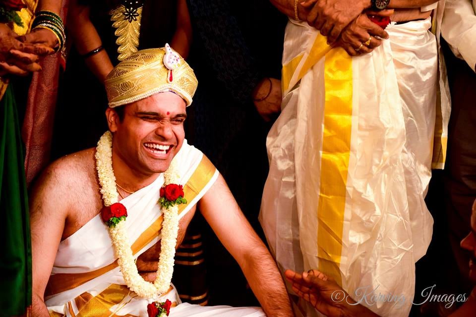 Happy groom during wedding by Karving Images Wedding-photography | Weddings Photos & Ideas
