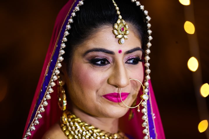 Beautiful bride portrait by Himanshu's Lomography Wedding-photography | Weddings Photos & Ideas