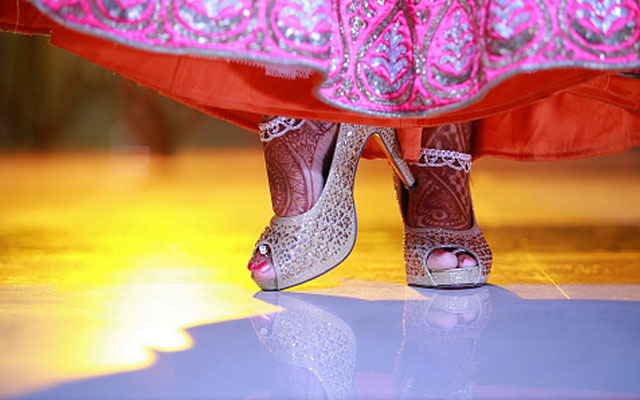 Beautiful bridal footwear by VK Pro Clicks Wedding-photography | Weddings Photos & Ideas