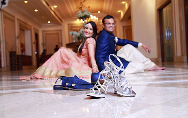 Interesting wedding shoe shot by VK Pro Clicks Wedding-photography | Weddings Photos & Ideas