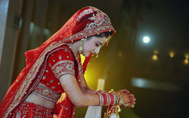 Beautiful bride on her wedding day by VK Pro Clicks Wedding-photography | Weddings Photos & Ideas