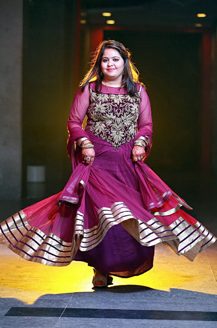 Twiring bride-to-be pose by VK Pro Clicks Wedding-photography | Weddings Photos & Ideas