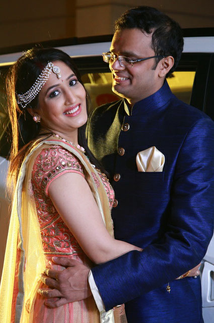 Gorgeous bride and groom to-be on their engagement day by VK Pro Clicks Wedding-photography | Weddings Photos & Ideas