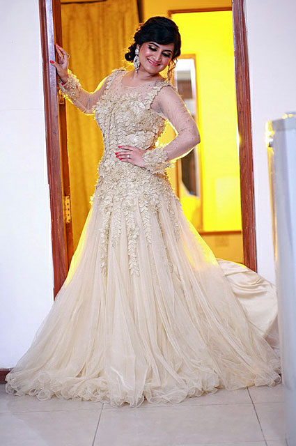 Gorgeous bride-to-be gown by VK Pro Clicks Wedding-photography | Weddings Photos & Ideas