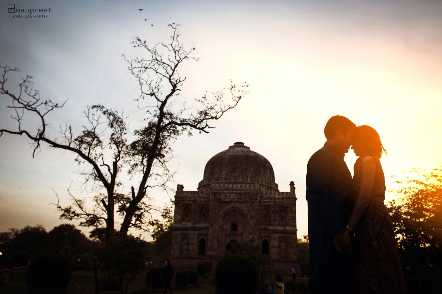 Bride and Groom To-Be Strike a Pose Against Stunning Backdrop by Amanpreet Kaur Wedding-photography | Weddings Photos & Ideas