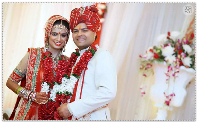 Happy bride and groom pose during their wedding day by Jatin Singh Photography and Films Wedding-photography | Weddings Photos & Ideas