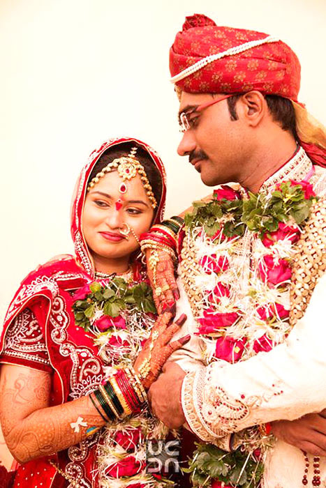 Poised groom and bride by Photography Wedding-photography | Weddings Photos & Ideas