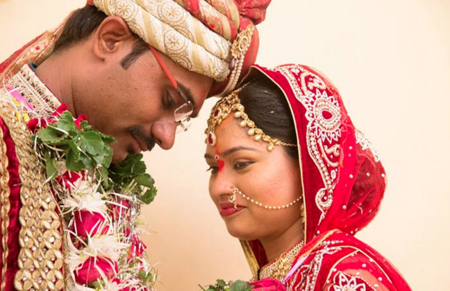 Elegant bride and groom portrait by Photography Wedding-photography | Weddings Photos & Ideas