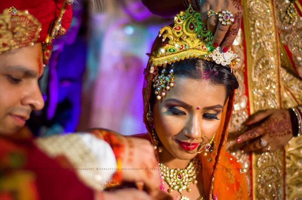 Heavy Bridal Makeup For The Bride by Anuj Sharma Wedding-photography Bridal-jewellery-and-accessories Bridal-makeup | Weddings Photos & Ideas