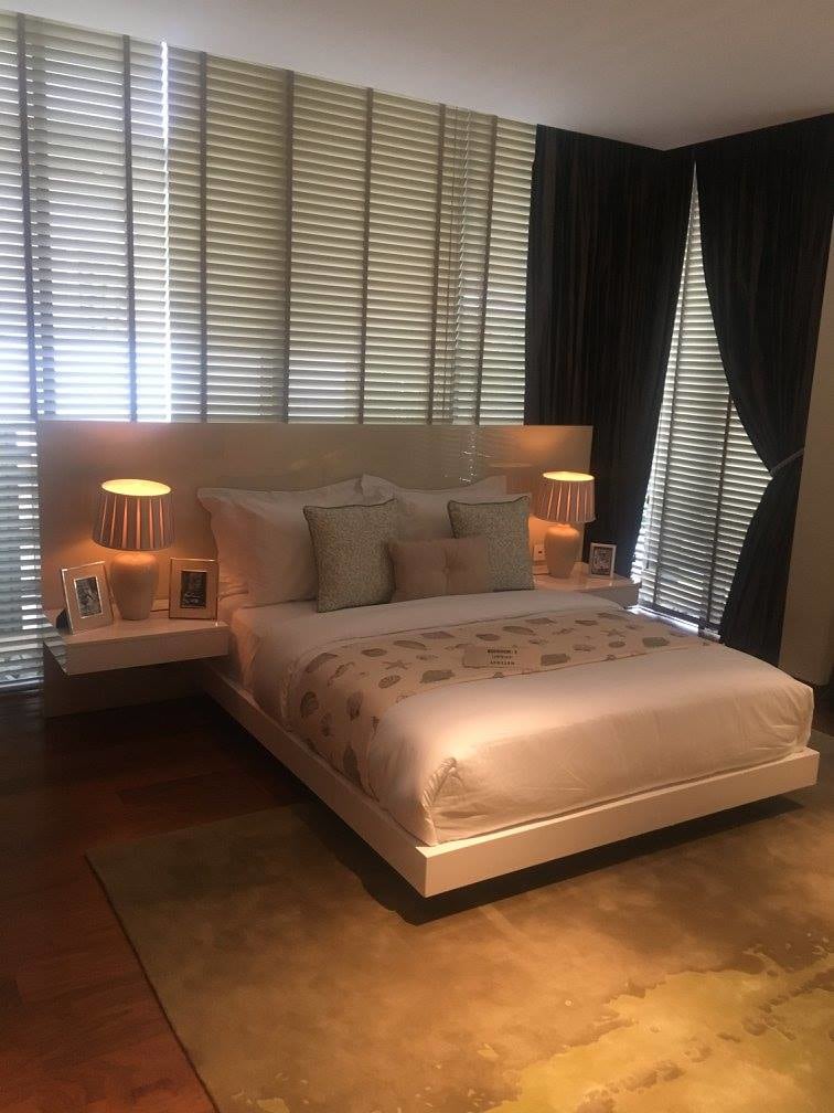 Bedroom With Wooden Floor And Window View by Craftmen Studio Bedroom Contemporary | Interior Design Photos & Ideas