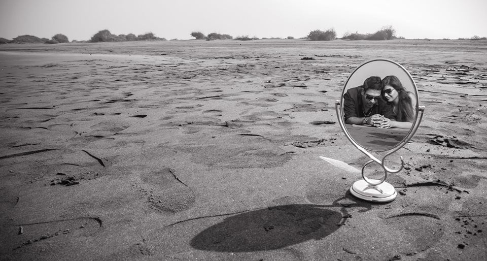 Beach Themed Pre-Wedding Shoot Using A prop by Paramjeet Singh Dhanjal Wedding-photography | Weddings Photos & Ideas