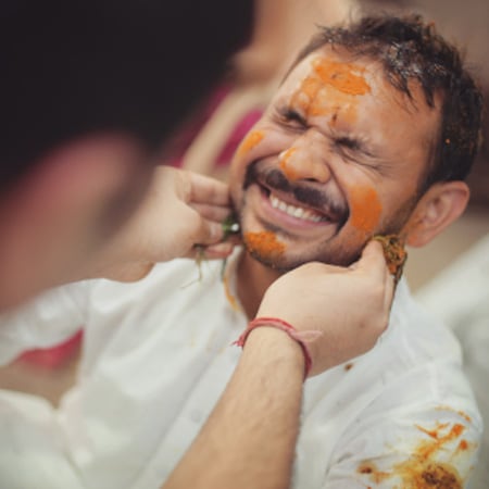 Haldi love! by Memoirs by Paramjeet Singh Dhanjal Wedding-photography | Weddings Photos & Ideas