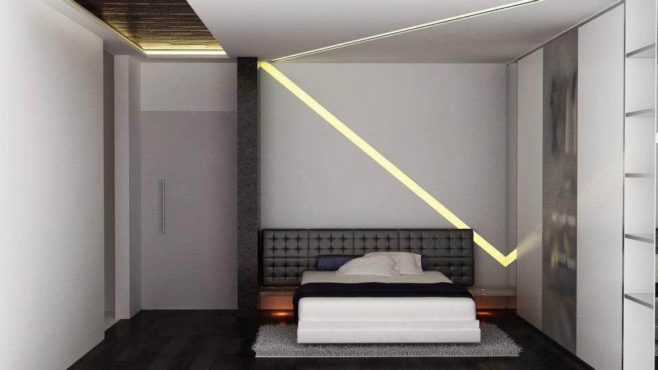 Eclectic master bedroom decor by The Inside Story Bedroom Minimalistic | Interior Design Photos & Ideas