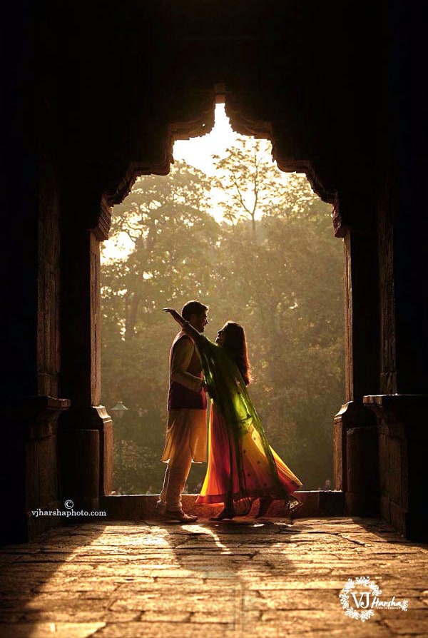 Enigmatic Photo of the Stellar Couple by Vjharsha Photography Wedding-photography | Weddings Photos & Ideas