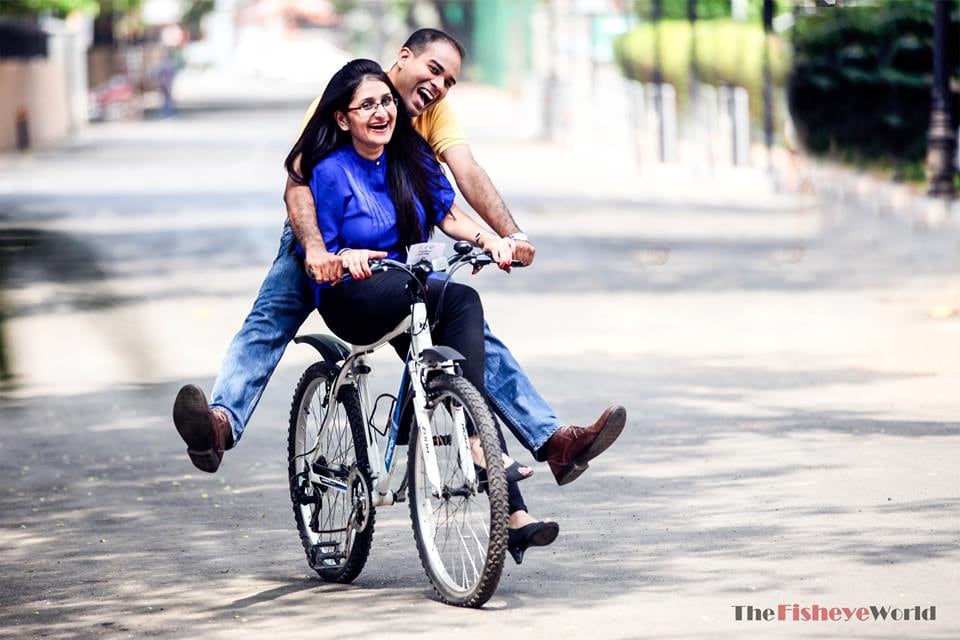 Gleeful pre wedding shot by The Fisheye world institute of photography and studios Wedding-photography | Weddings Photos & Ideas