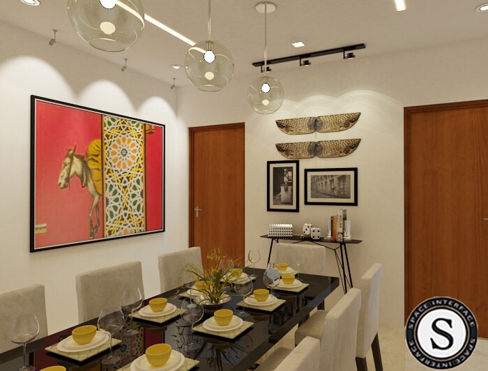 3D Dinning Area! by Space Interface - Architecture and Interior Design Dining-room | Interior Design Photos & Ideas