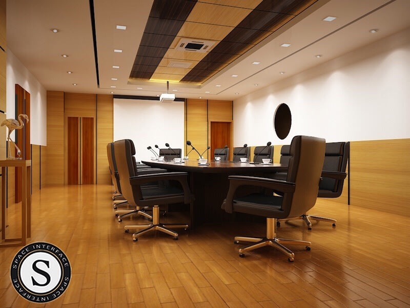 Modern office conference room! by Space Interface - Architecture and Interior Design | Interior Design Photos & Ideas