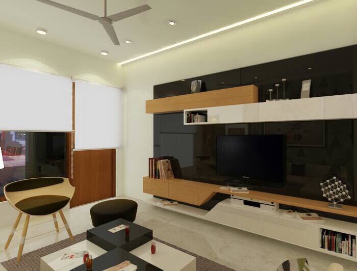 Contemporary Display Unit! by Space Interface - Architecture and Interior Design Living-room | Interior Design Photos & Ideas