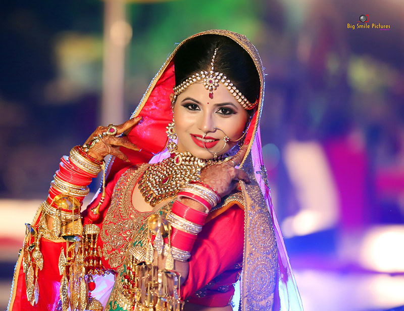 Stellar Bride On Her Wedding Day by Mukesh bijalwan Wedding-photography Bridal-makeup Bridal-jewellery-and-accessories | Weddings Photos & Ideas