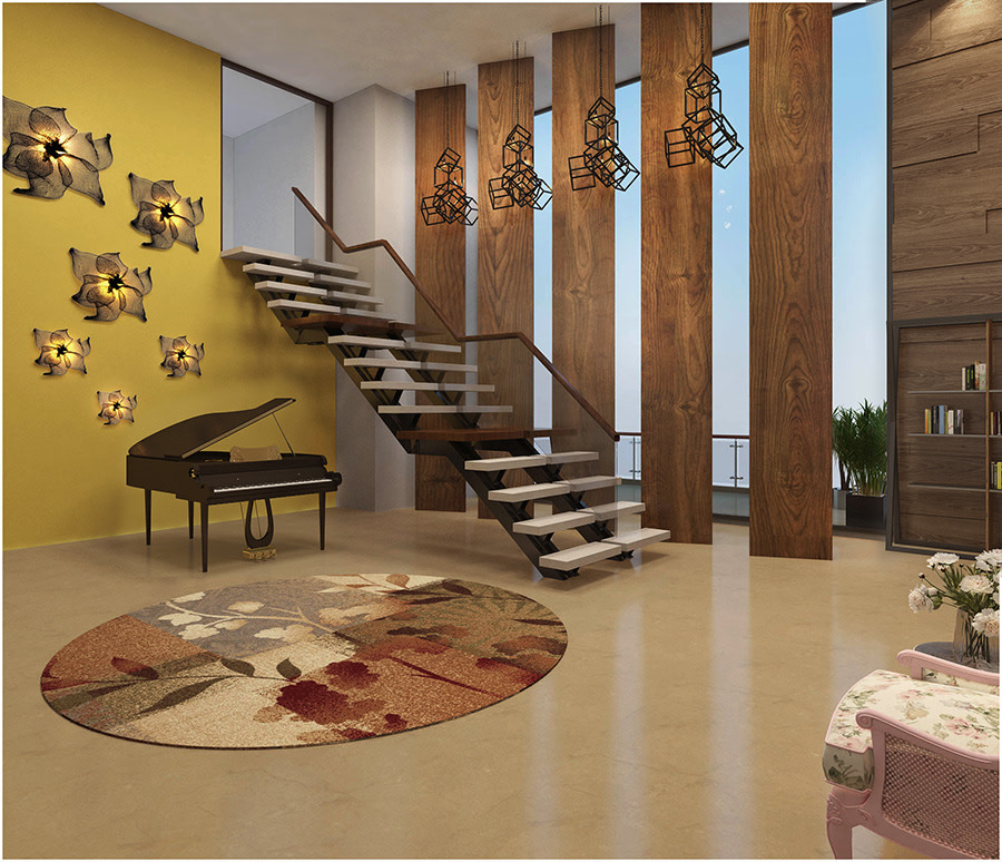3D design of a spacious hallway by Reform Design Indoor-spaces | Interior Design Photos & Ideas