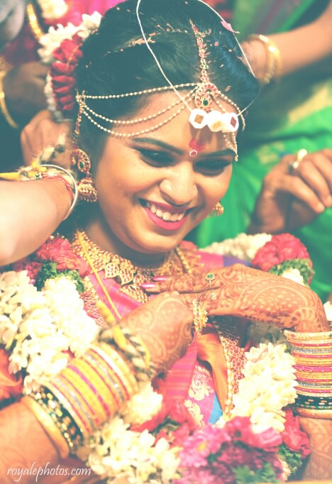 A delighted bride on her D-day! by Royale Photos Wedding-photography | Weddings Photos & Ideas