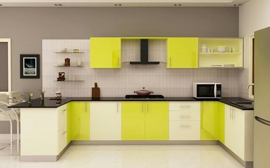 Beautiful modular kitchen design by Sri Velu Services Modular-kitchen | Interior Design Photos & Ideas