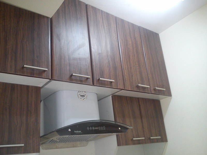 Idea for kitchen cabinet space by Sri Velu Services Modular-kitchen | Interior Design Photos & Ideas