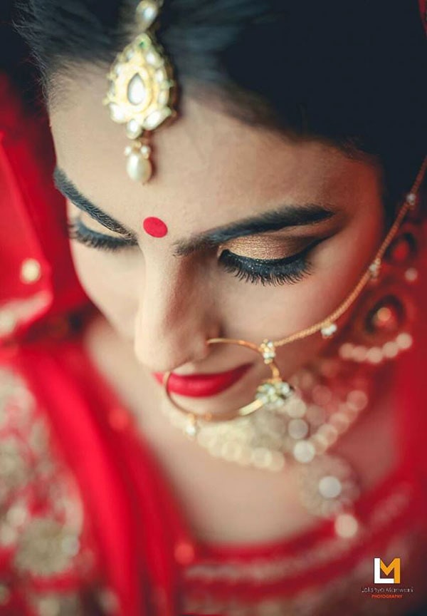 Bold bronze eyes by Lakshya Manwani Wedding-photography Bridal-makeup Bridal-jewellery-and-accessories | Weddings Photos & Ideas