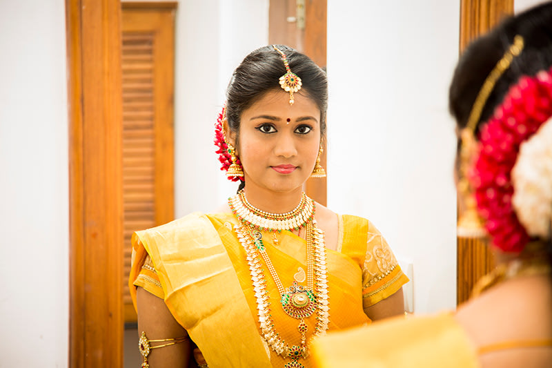 South Indian Bride Wearing Kasulaperu by Gerard Pandian Wedding-photography | Weddings Photos & Ideas
