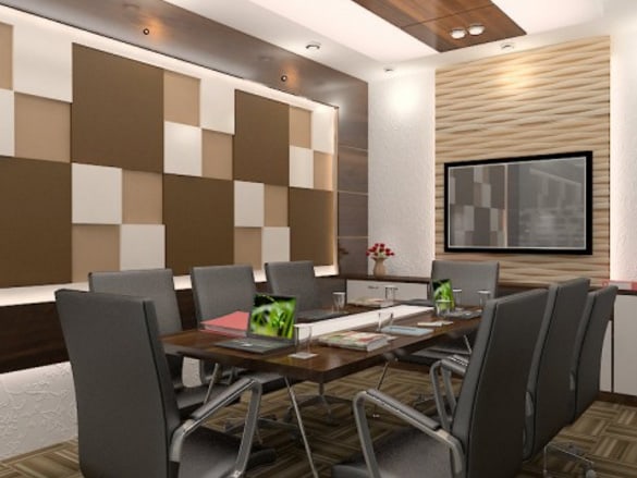 Modern conference room by SDG India Modern | Interior Design Photos & Ideas