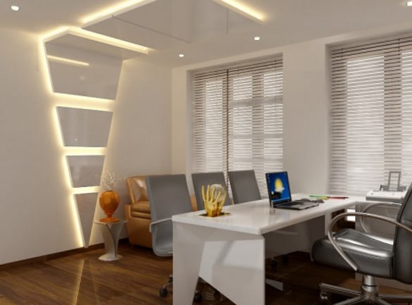 Modern cellular style office room by SDG India Modern | Interior Design Photos & Ideas