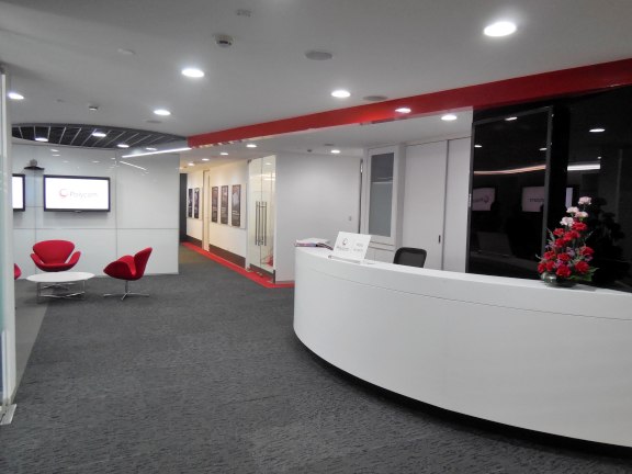 Modern office reception decor by Ar. ankur siddhu Modern | Interior Design Photos & Ideas