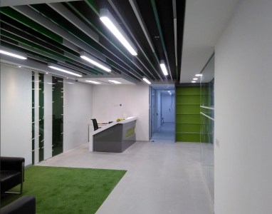 Modern office reception by Ar. ankur siddhu Modern | Interior Design Photos & Ideas