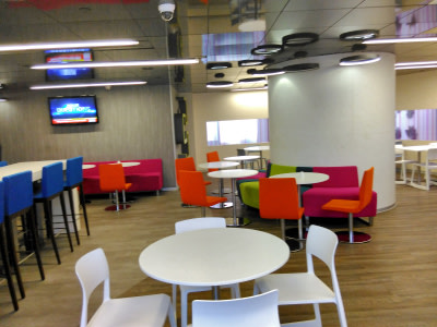 Contemporary cafe decor by Ar. ankur siddhu Contemporary | Interior Design Photos & Ideas