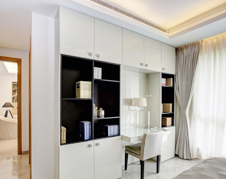 Royal ,elegant multi cabinet cupboard by One leaf interiors& exteriors Living-room Contemporary | Interior Design Photos & Ideas
